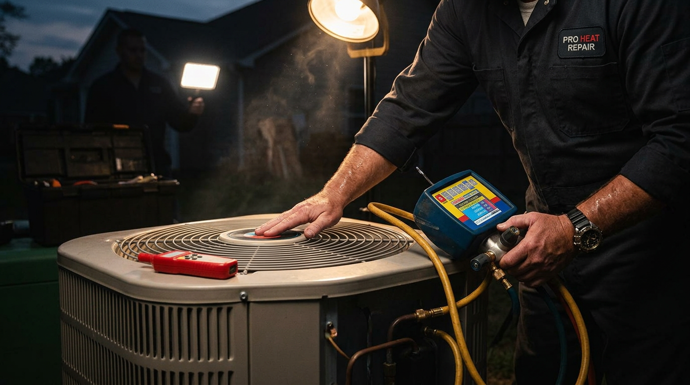 Residential heating repair